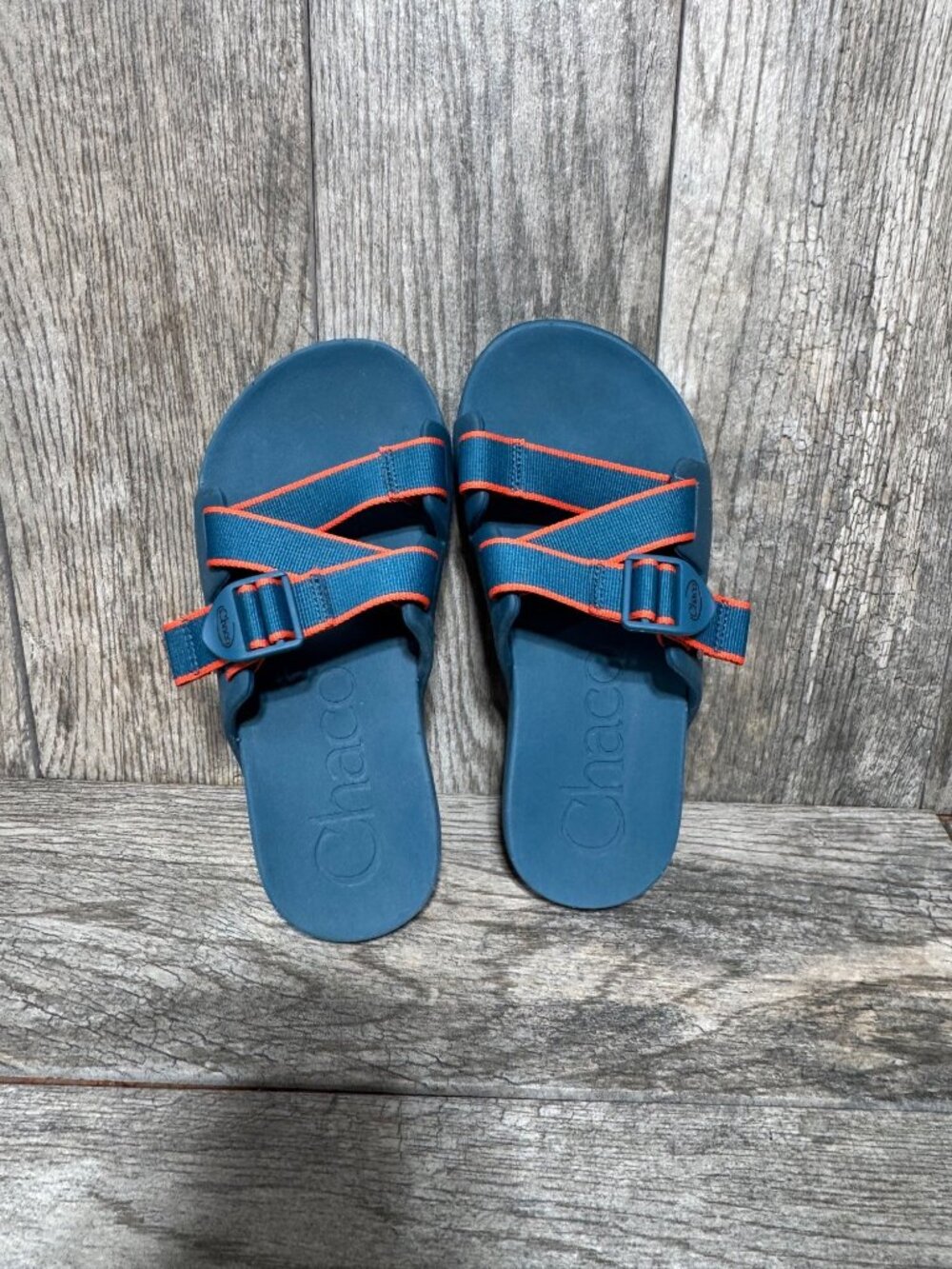 Chaco Chillos Cobolt Blue Slide Sandals Men's Size 7 JCH 108295 - Picture 5 of 9